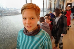 Warten im 13 Stock der Elbphilharmonie